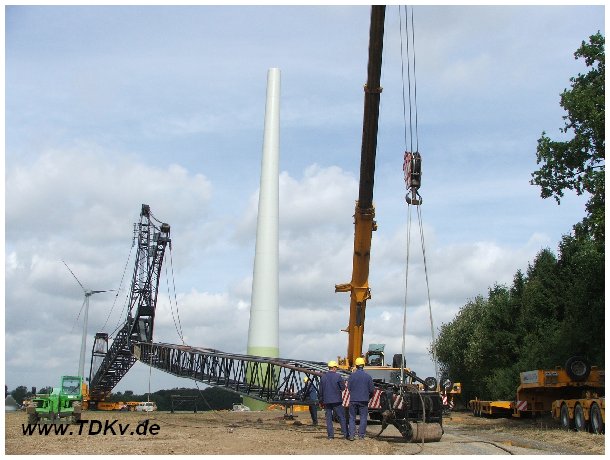 Gottwald AK 450 von Bracht im Windpark Detmold