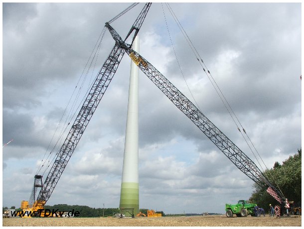 Gottwald AK 450 von Bracht im Windpark Detmold